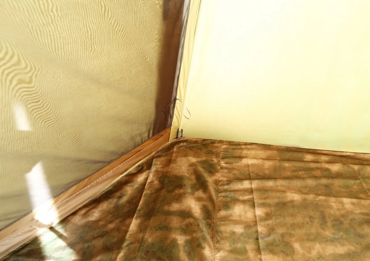 Летняя палатка ЛОТОС 5 Мансарда (влагозащитный пол)