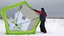 Видео-инструкция по раскрытию зонтичных палаток "ЛОТОС"