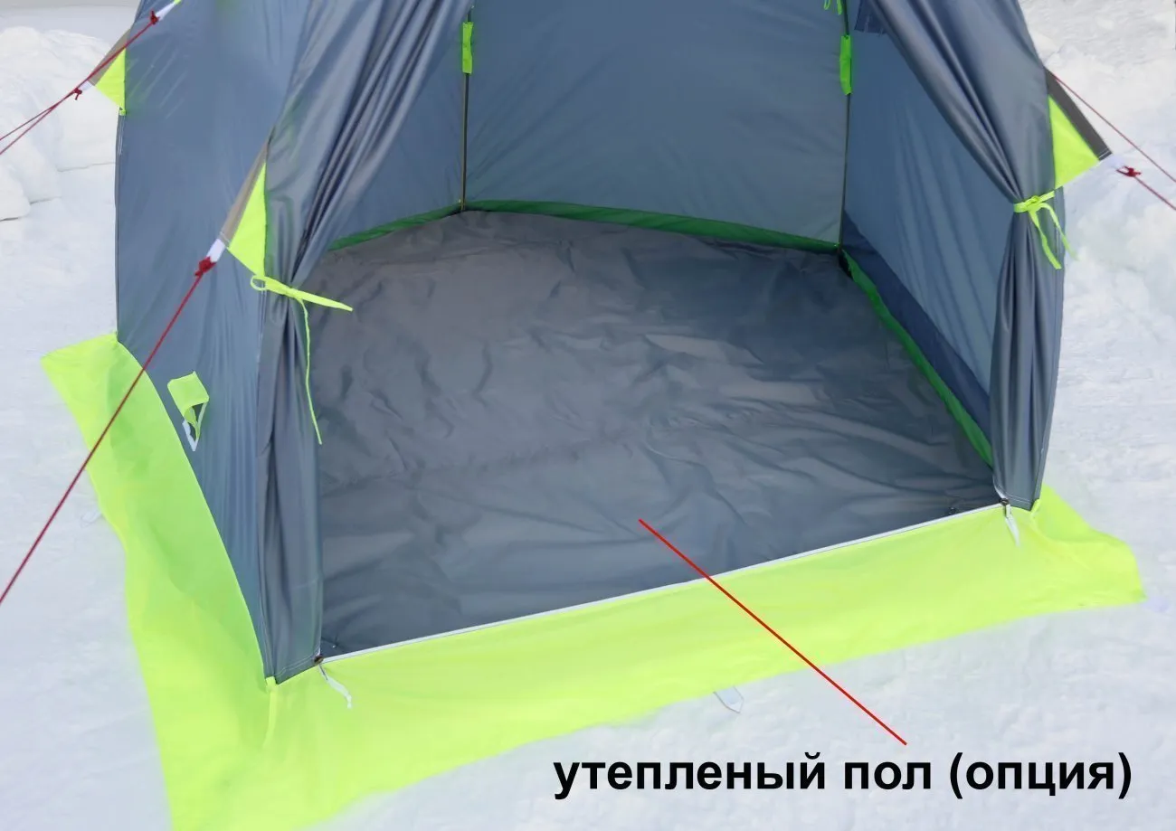 Пол утепленный в палатке Лотос 3