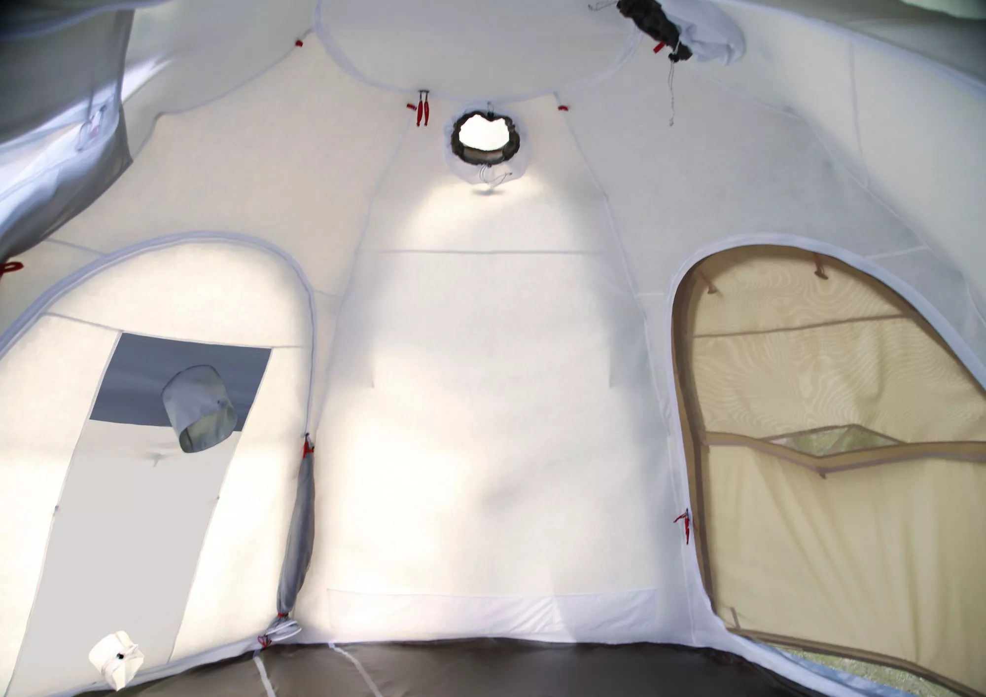 Палатка круглогодичная с теплым тентом-капсулой ЛОТОС 5У