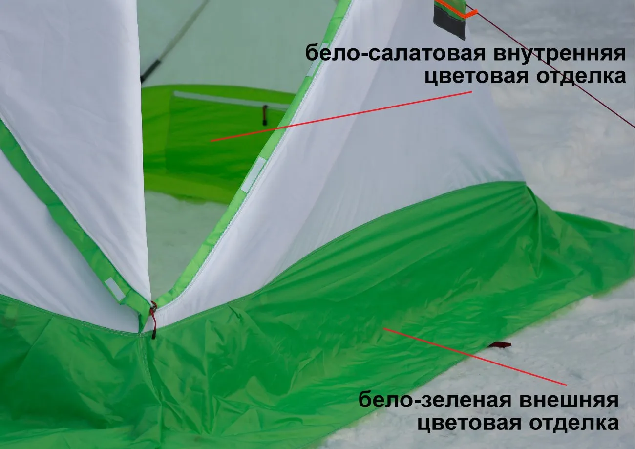 Дизайн палатки Куб 4 Термо 2022