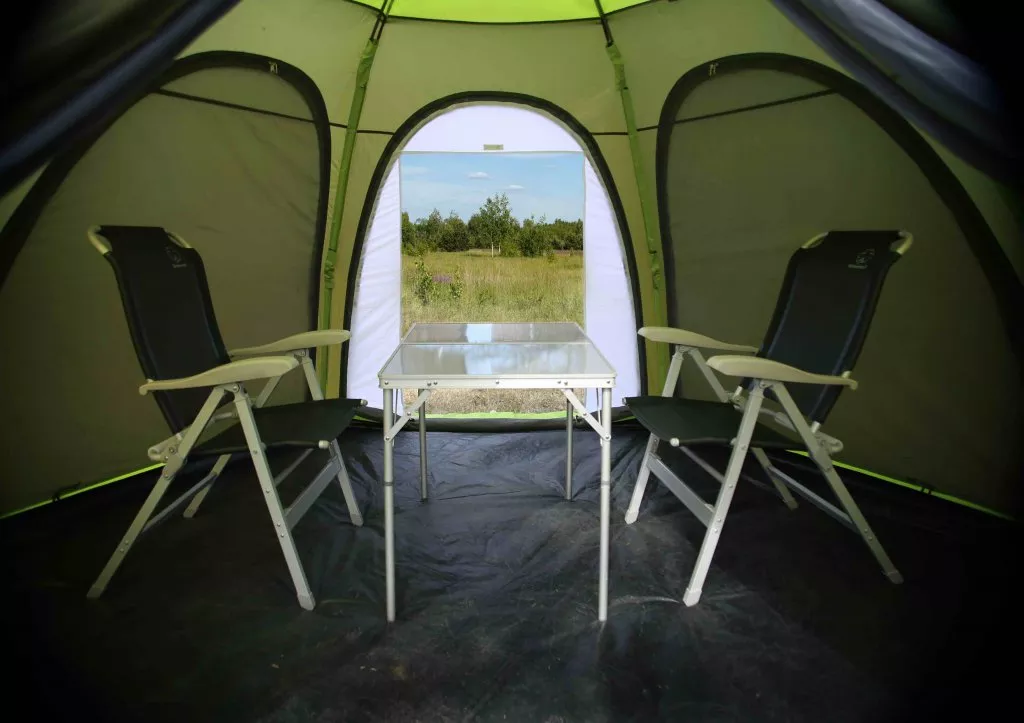 "Стенка прозрачная ЛОТОС" вид изнутри палатки