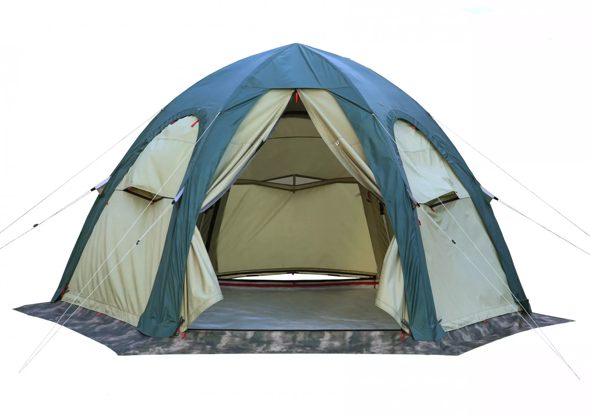 Кемпинговая летняя палатка ЛОТОС 5 Универсал (хаки)