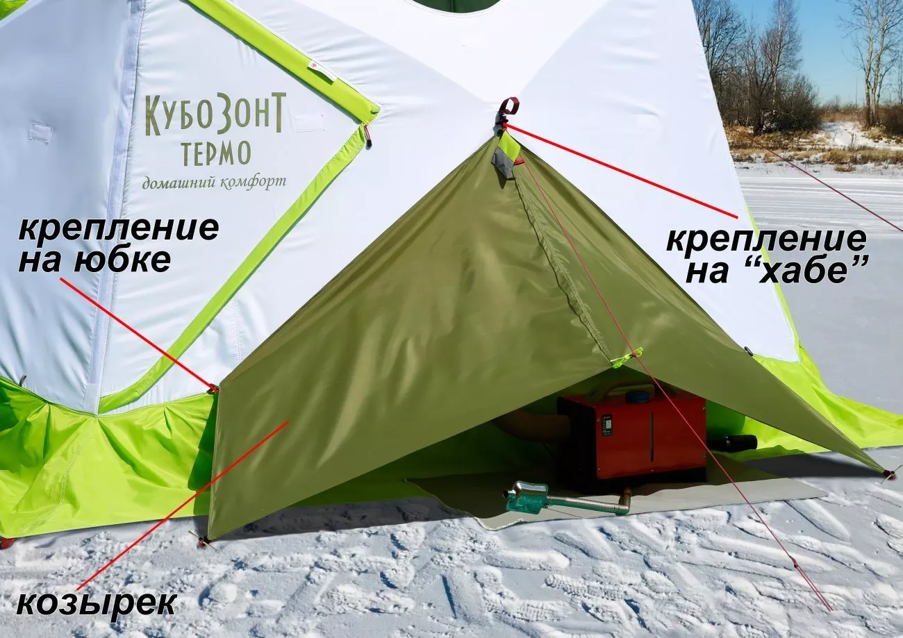 Зимняя палатка Лотос КубоЗонт 4 Термо_21