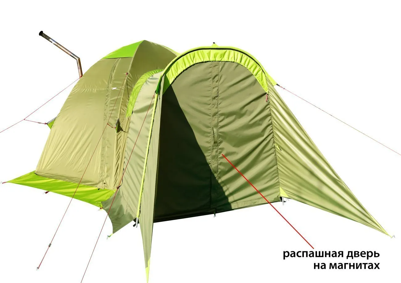 Палатка с тамбуром Лотос 5У