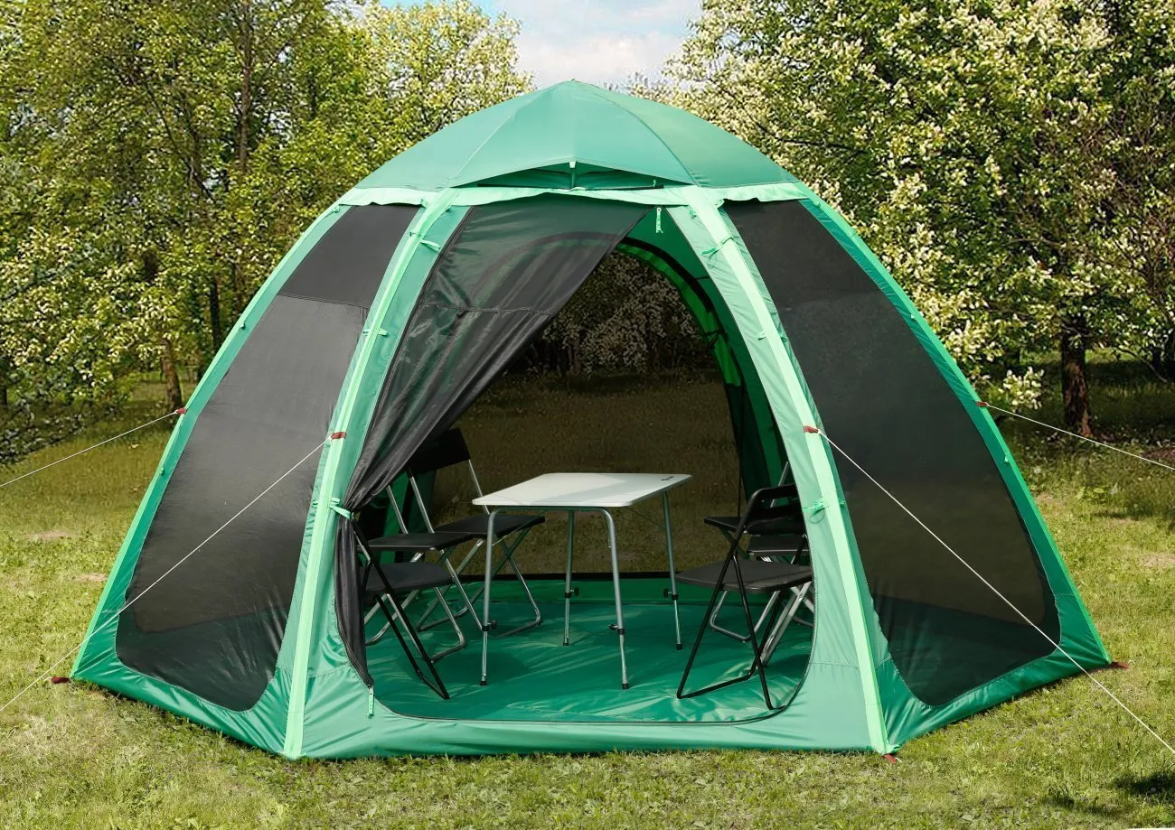 Летняя палатка-шатер Лотос 5 Опен Эйр