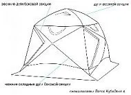 Каркас для палатки Лотос КубоЗонт (модель 2020)