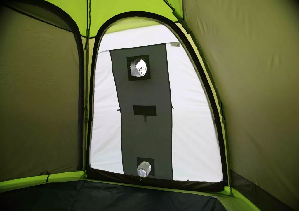 Стенка огнеупорная на палатке ЛОТОС 3 Саммер (вид изнутри)