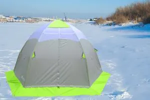 Почему палатки для зимней рыбалки протекают в дождь?