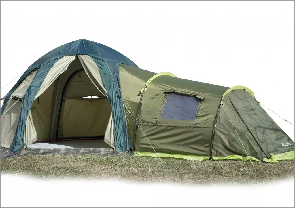 Спальный модуль пристегнутый к палатке ЛОТОС 5 Универсал (хаки)