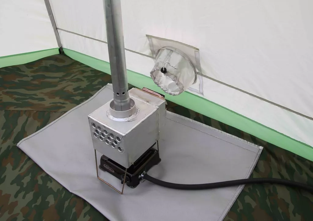 клапан для подсоса воздуха на палатке ЛОТОС 3