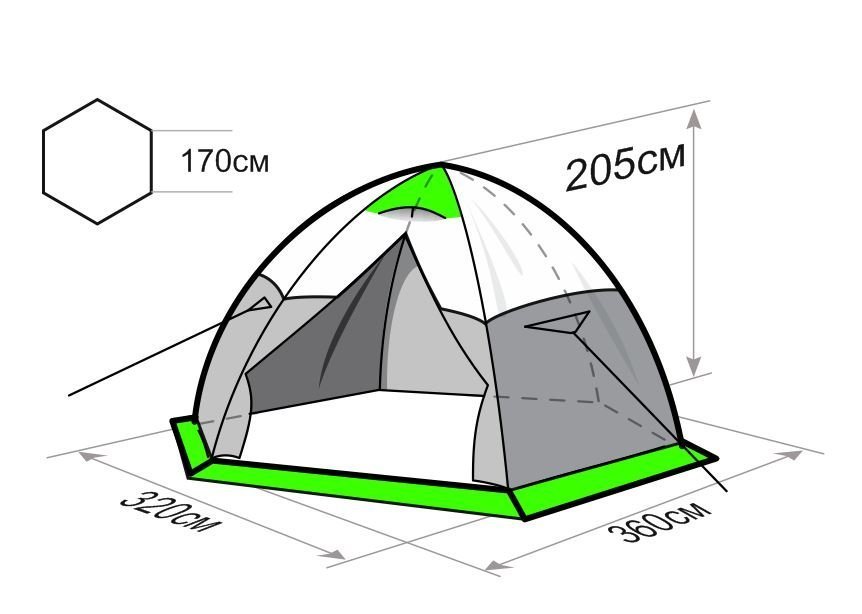 Универсальная палатка Лотос 5У_1