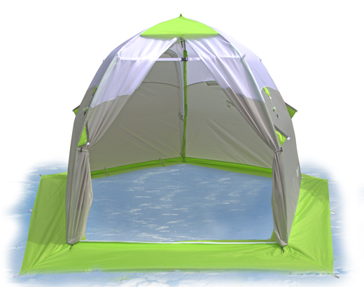 Универсальная палатка Лотос 3 для зимней рыбалки и для лета