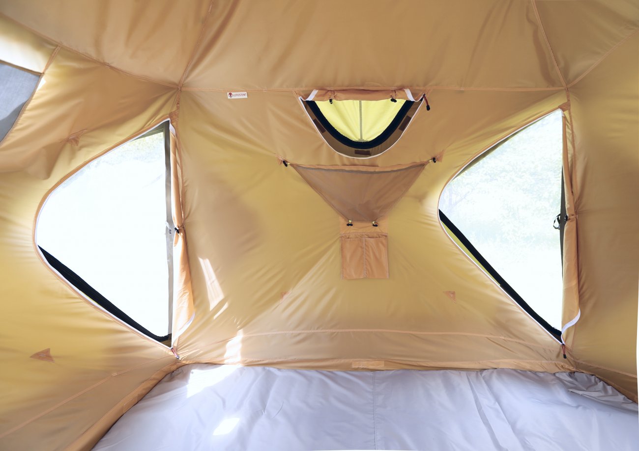 Универсальная палатка Лотос КубоЗонт 4у (двери с сетками)