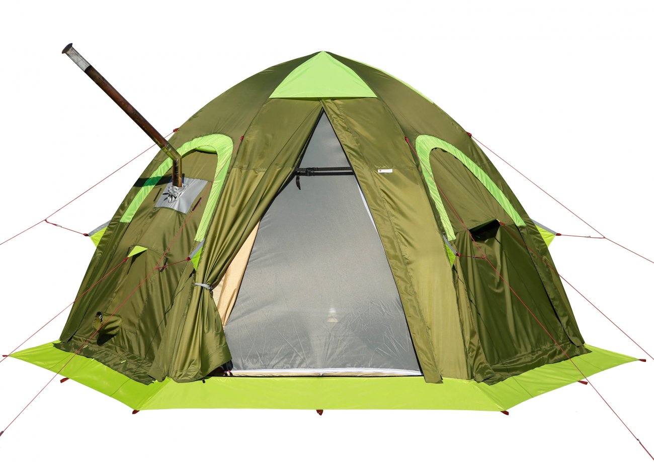 Универсальная палатка Лотос 5У (Модульная экспедиционная палатка)