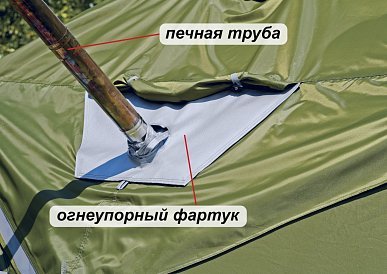 Фартук огнеупорный (для влагозащитного колпака)
